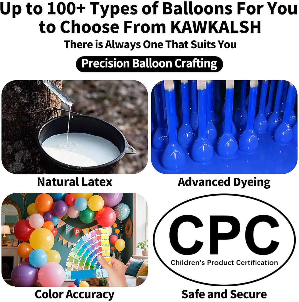 200pcs Balloons 5 Inch Assorted Colors - B23-dark Green / 12inch (Normal) - image 3
