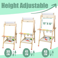 Joyooss Art Easel for Kids Easel for Toddler with Paper roll – Fun for Kids & Family - Nature - image 2