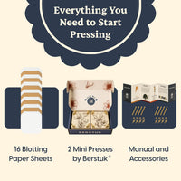 Mini Flower Press Kit for Adults - Mini / Beige - image 4