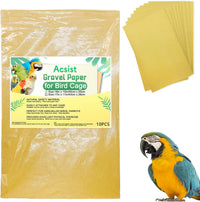 10PCS Gravel Paper for Bird Cage - 17”x 11”-10PCS