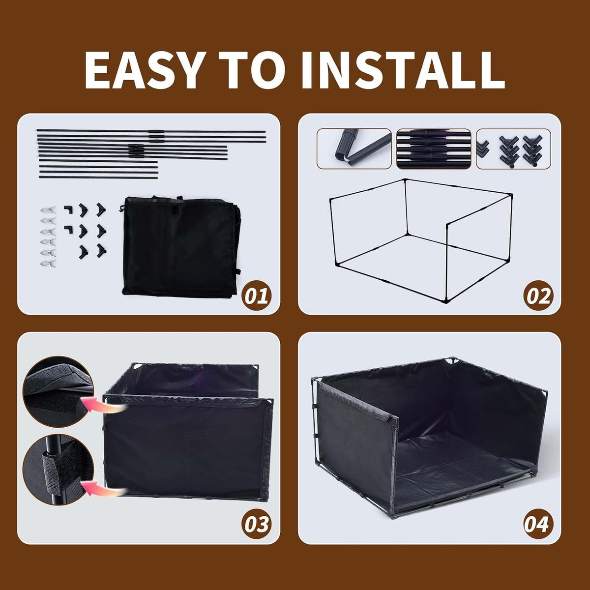 Dog Litter Box Indoor for Medium Dogs - Large - image 3
