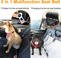 Chew Proof Dog Car Seat Belt - Black / 1 Pack - image 3
