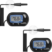 VIVOSUN 4-Pack LCD Digital Aquarium Thermometer – Essentials for Fish - 2 packs