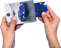 FLAT 2 FAST Original Speed Card Racer - Supercar - 1 Pack / Apex Blue - image 2