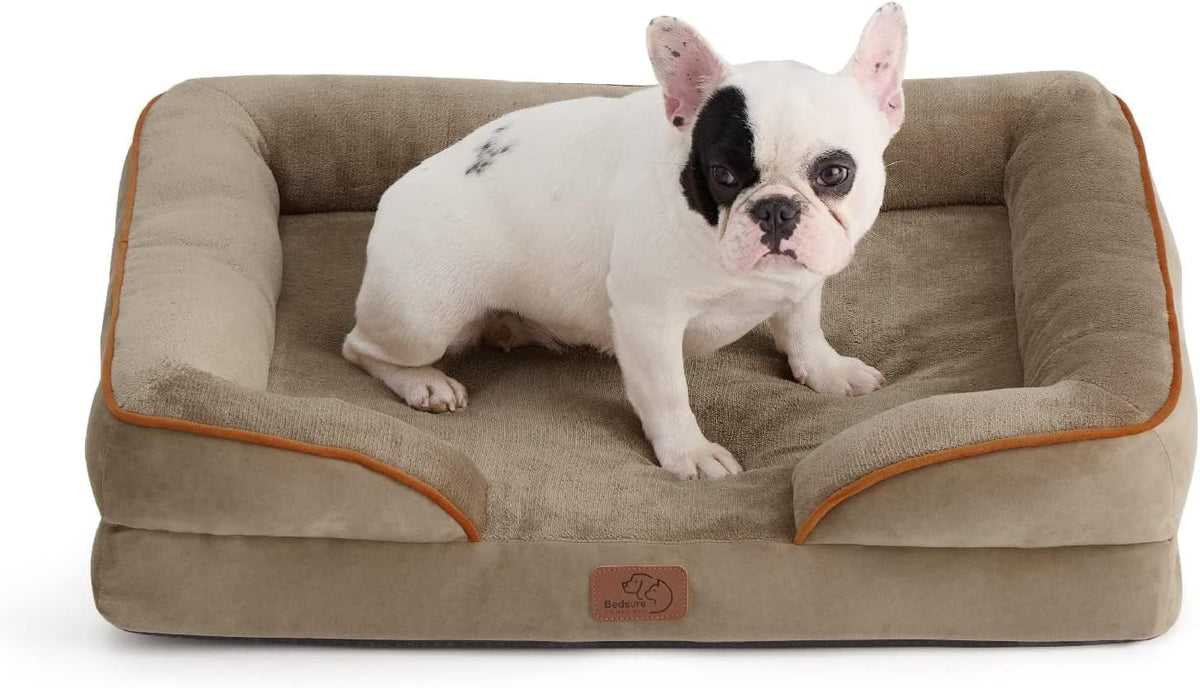 Bedsure Orthopedic Dog Bed Medium Washable Original Design - Hazel / 28"l X 23"w X 6.5"th