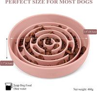 Coomazy Extra Large Slow Feeder Bowl - Pink / L - image 2