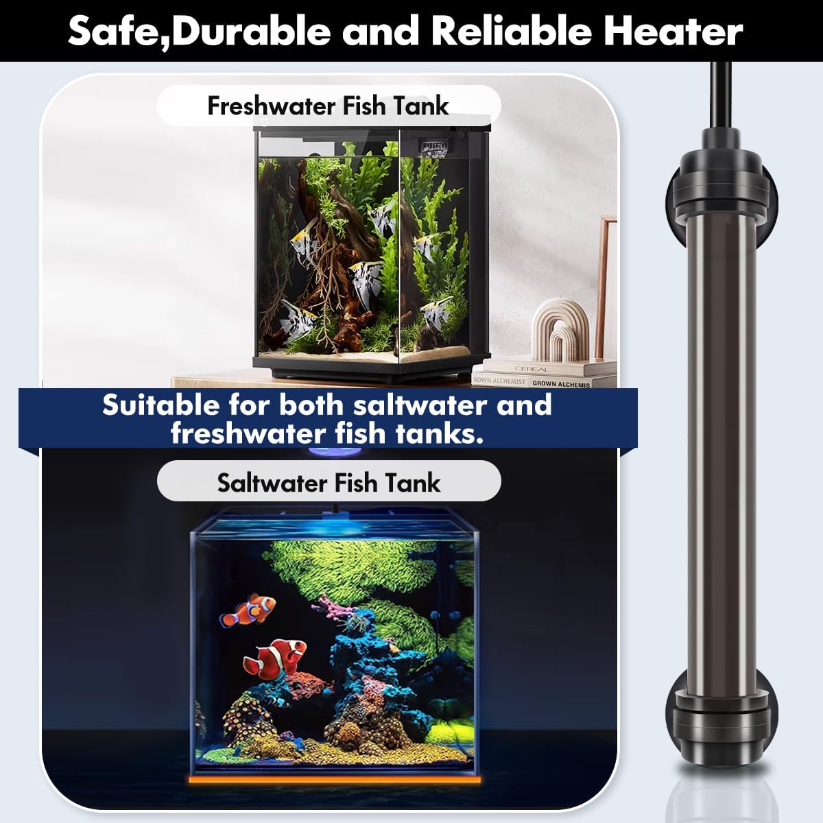 Orlushy Submersible Aquarium Heater - R25 - image 3