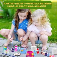 280 Pcs Mini Acrylic Paint Set for Kids - COLOR-1(210 PCS) - image 4