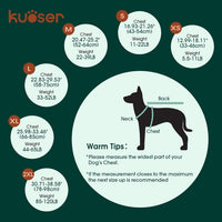 Kuoser Dog Life Jacket, High Flotation Dog Life Vest for Swimming Boating – Essentials for Dogs - Z-Blue / S (Chest Girth:16.93-21.26'') - image 2