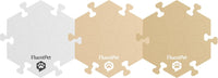 FluentPet HexTile non-slip mats for dog and cat talking buttons, 7.9 inch