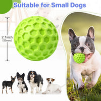DISSKNIC Indestructible Squeaky Dog Ball, Relieves Anxiety - Small / Green - image 2