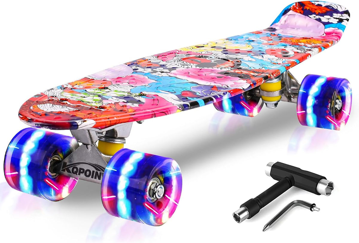 Skateboards, 22" Complete Skateboard - Butterfly