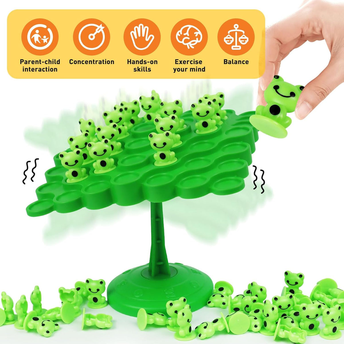 kykake Frog Balance Game Toys - Frog - image 4