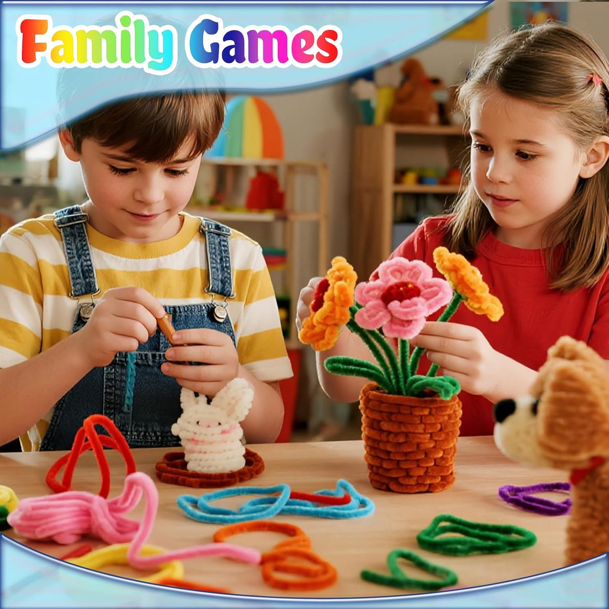 Pipe Cleaners Craft Supplies - 30CM / Orange / 100 - image 2