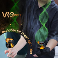 MAGICYOYO V12 Finger Spin Yoyo - Black,golden - image 3