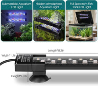 hygger Dual-Channel Controller Submersible Aquarium LED Light - 2 - image 4