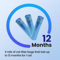 GKJ Cat Litter Refill Bags - Refill Bags for 9L - image 2