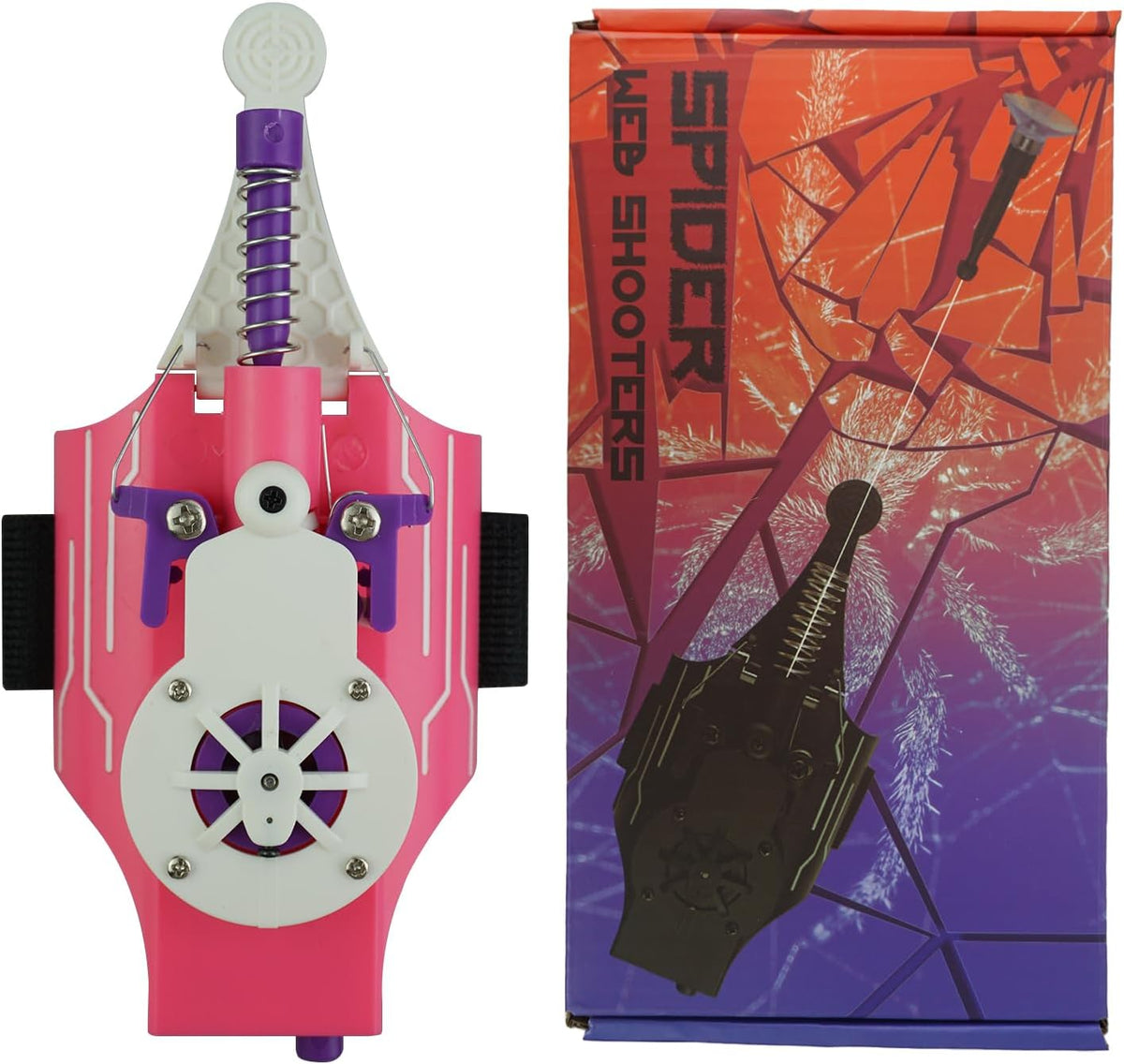 HNCSFW Spider Silk Launcher for Kids, Web Shooters - (Pink - image 2