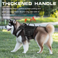 Dog Harness for Large Dogs - Black / XL(Neck:21-32",Chest:26-39"),75-135 lbs - image 2