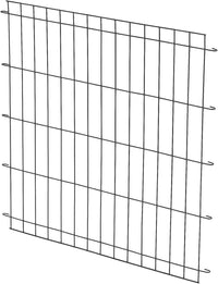 MidWest Homes for Pets Dog Crate Divider Panel for 54-inch Crates - Black / 29.4"L x 27.3"W x 0.7"H / Models 710BK, 1248, 1348TD, 1548/DD and 1648/DD/UL