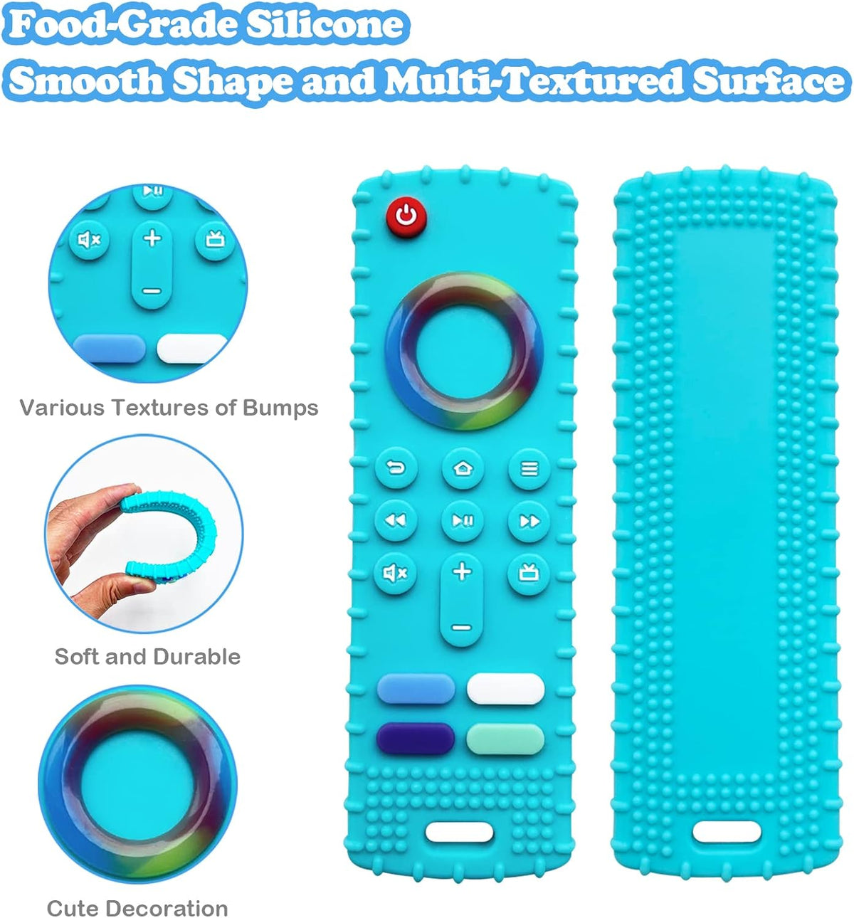 2-Pack Silicone Baby Teething Toys - FTV-1 pack - image 3