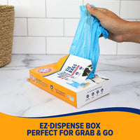 ARM & HAMMER 71041 Easy-Tie Waste Bags, Blue - 75 Count (Pack of 1) - image 4