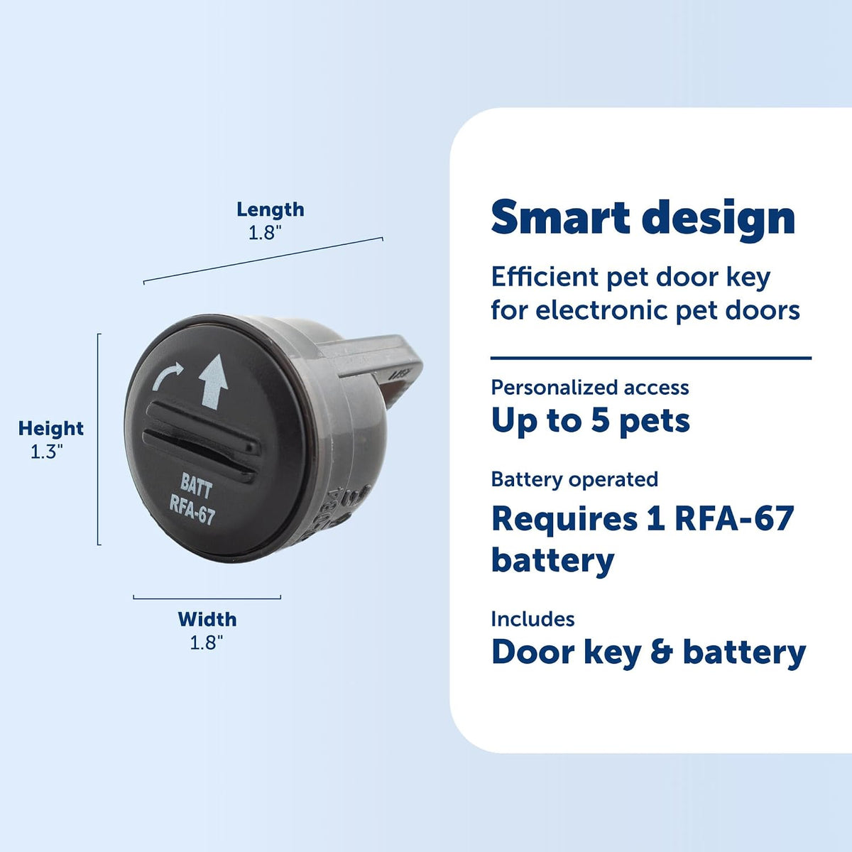 PetSafe Electronic Pet Door Wall Conversion Kit - Extra Key / One Size - image 3