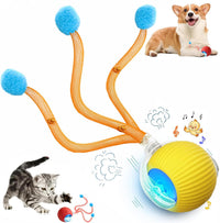 2 Packs Speed 2.0 Tail Interactive Cat Toys for Indoor Cats - New Yellow