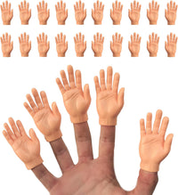 DR DINGUS Finger Hands Funny Gag Prank Gift – Fun for Kids & Family - 20 Hands (Zip Bag)