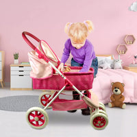 Anivia Stroller Toy Collection Doll Stroller Baby Doll Accessories - XRF-DA207pink - image 3