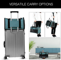 Cat Carrier, Portable Foldable Dog Pet Carrier - 19.7"L x 12.0"W x 12.0"H / Blue - image 4
