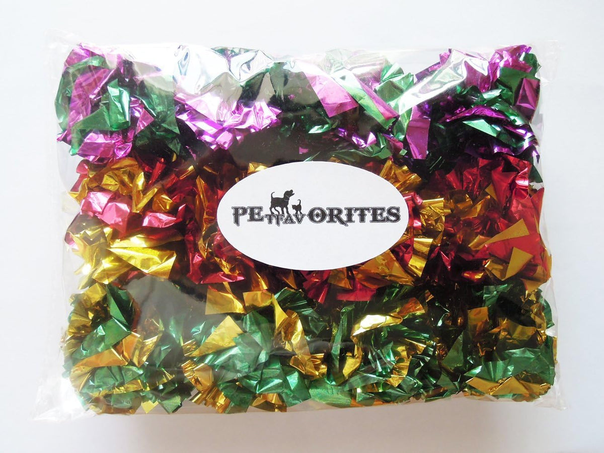 Original Mylar Crinkle Balls Cat Toys - 12 Pack - image 2