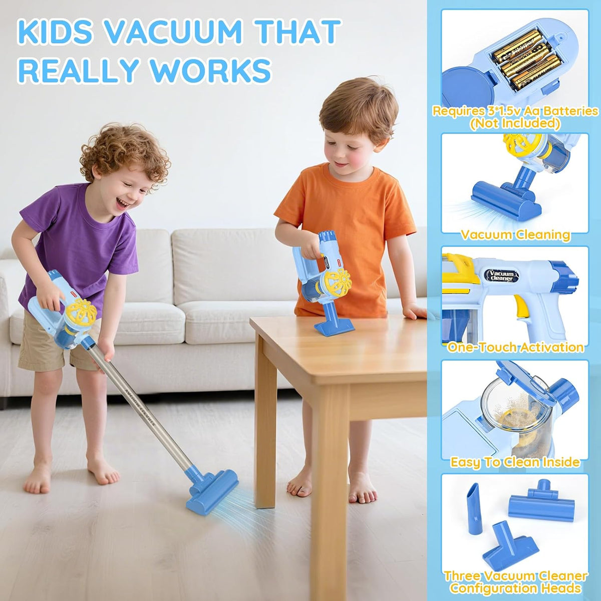 Wooden Toddler Cleaning Set - image 3