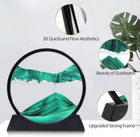 Moving Sand Art Liquid Motion - 12 inch / Green - image 3