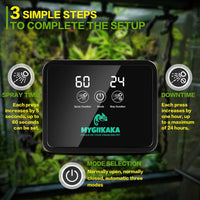MYGIIKAKA Automatic Reptile Misting System - Touch Version - Upgraded - image 3