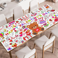 SPERINGEEN Halloween Tablecloth Decorations - Valentines