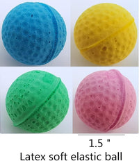 YnFag Foam Soccer Balls Cat Toys for Indoor Cats Cat Balls (12 Pcs Individual Color Balls)