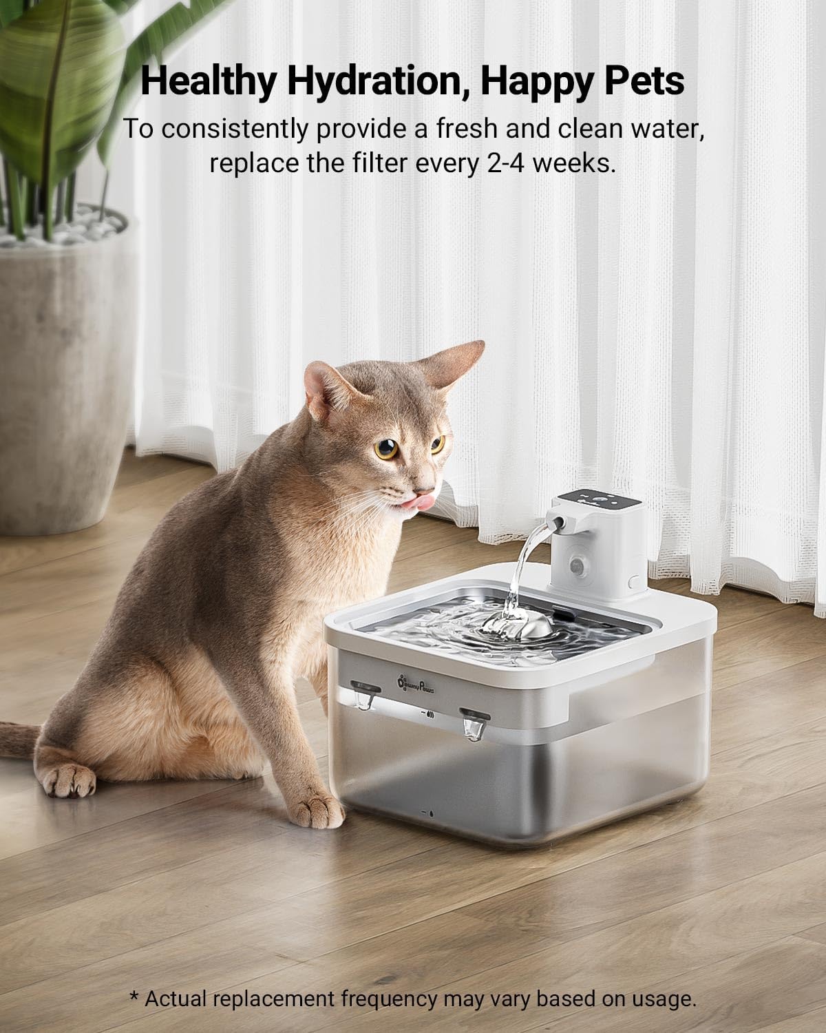 DownyPaws 6 Packs Replacement Filters for Battery Operated Cat Water - 12 Packs - image 3