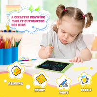 EooCoo 10" LCD Writing Tablet for Kids - Green - image 2
