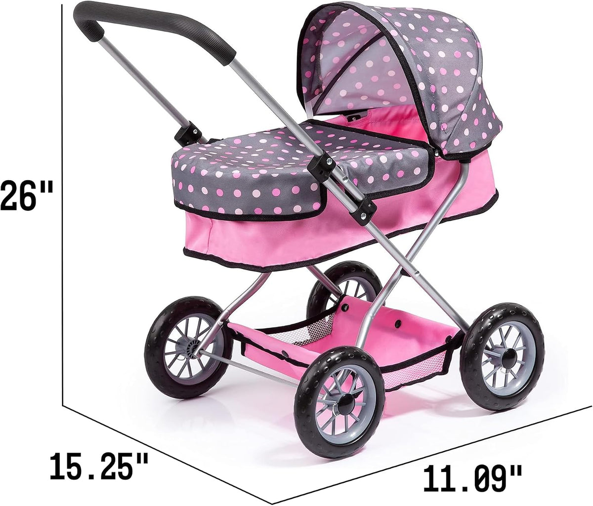 Bayer Smarty Modern Doll Pram & Stroller Set for 18 Inch Dolls - image 3