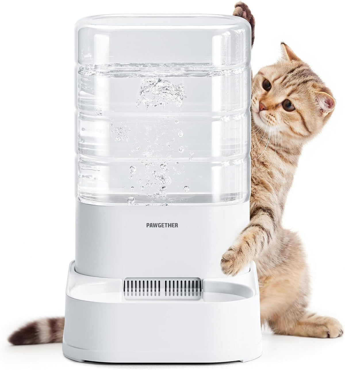 PAWGETHER Gravity Cat Feeder - Waterer + 1 Filter / 3.78L