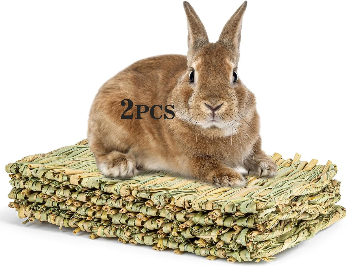 Sukh Bunny Mat, Grass Mats for Rabbits - 2 PCS