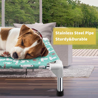 Elevated Dog Bed Pet cot for Small Dogs, Indoor and Outdoor Use – Essentials for Dogs - Small - image 2