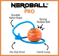 Nero Ball Pro K-9 Dog Training Ball on Rope - image 2