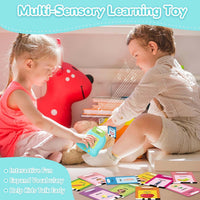 Alotwan Talking Flash Cards with 510 Sight Words - Blue / 224 Words Bilingual - image 3