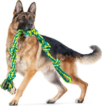 Dog Rope Toy for Large Dogs Heavy Duty Dog Chew Toys for Aggressive - 1 Pack / Large