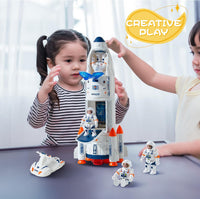 Wbzle space shuttle toy and rocket playset with astronauts, light and sound - view 20