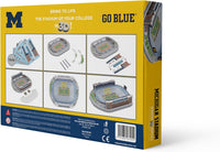 Pro-Lion 3D Jigsaw Puzzle of Michigan Wolverines Stadium 106 Pieces - Michigan Wolverines - image 2