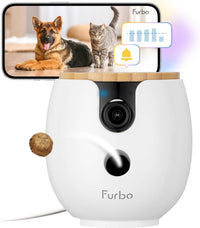 Furbo 360° Dog Camera [Core Features, No Ongoing Cost] – Essentials for Dogs - Subscription Required to Activate / Mini 360° Camera