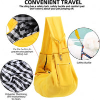 ARZQUT Dog and Cats Carrier Sling - Yellow - image 4